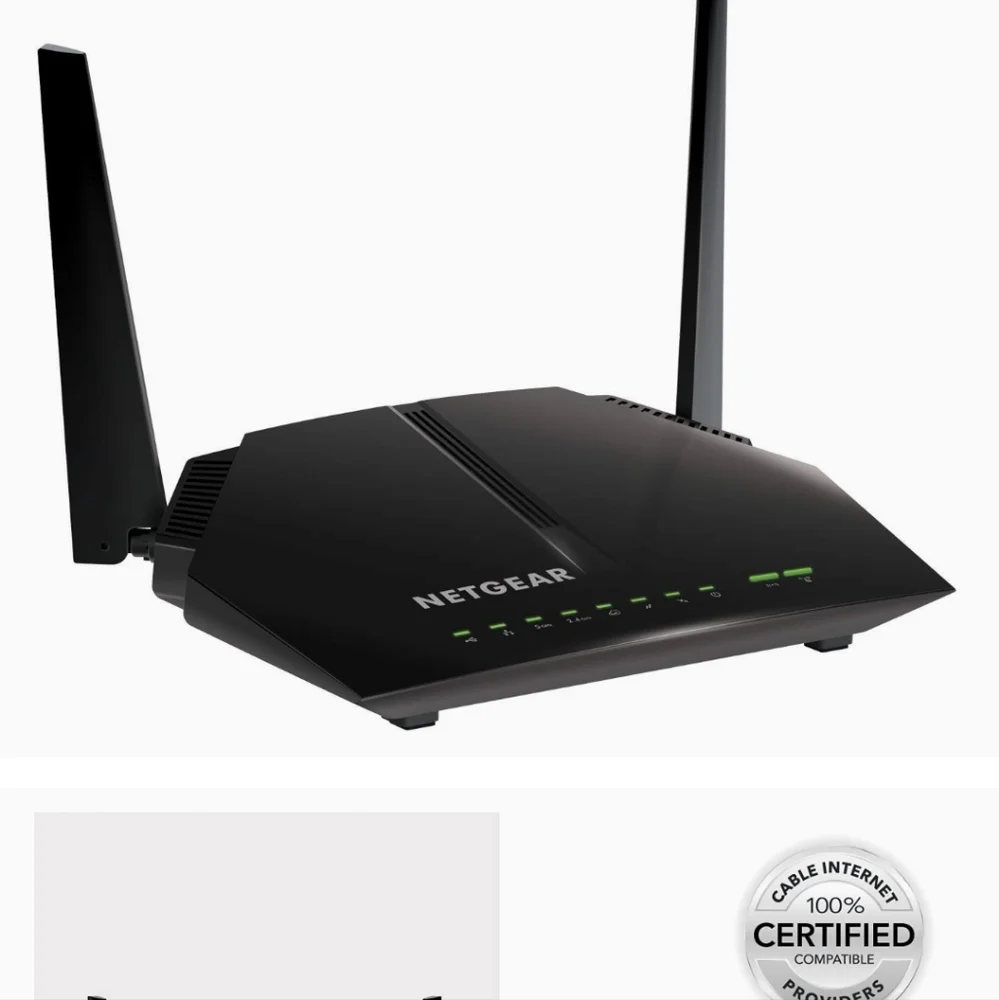 NETGEAR AC1200 Dual Band Cable Modem WiFi Router - Picture 7 of 8
